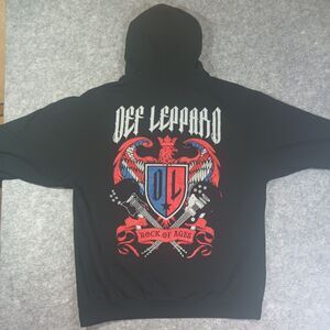 Def Leppard Rock of Ages Tour XXL Hoodie.